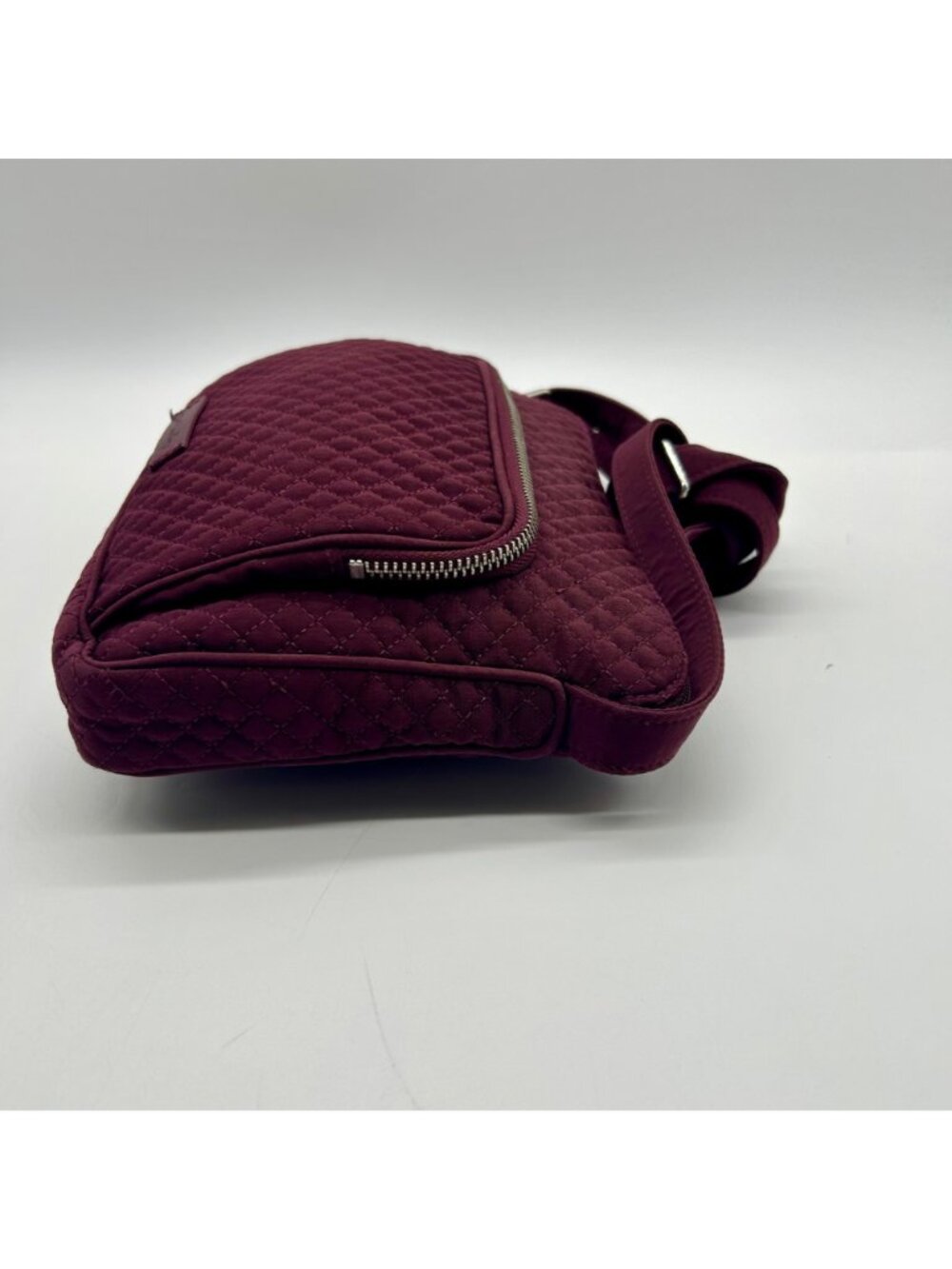 Vera Bradley Burgundy Fabric Crossbody Bag - Picture 3 of 11